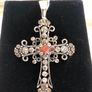 Lia Sophia Cross Pendant